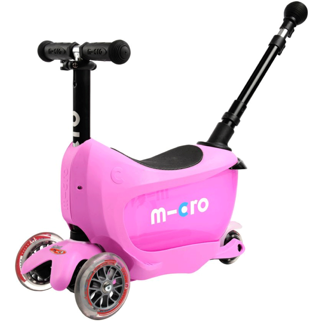 MICRO Mini2Go Deluxe Plus Kickboard - Pink