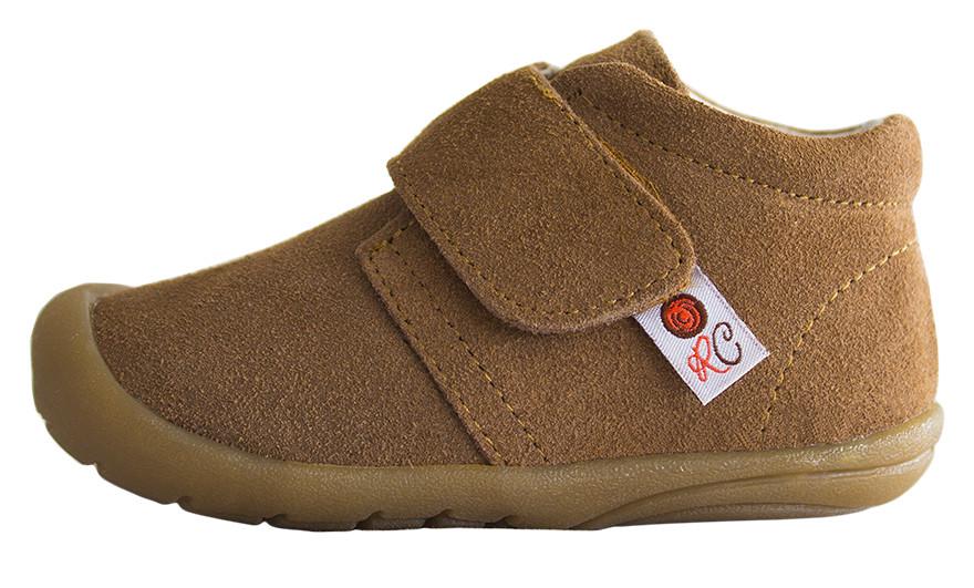 Rose et Chocolat® Kids Shoes Canada  Suede Taupe w/ Velcro (Baby/Toddler)  – Kickboard Canada Inc.